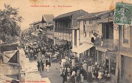 Valras La Plage           34          Rue Française . Éditeur Et Magasin De Cartes Postales         (Voir Scan) - Andere & Zonder Classificatie