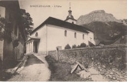 DINGY ST CLAIR L'église 1931 - Dingy-Saint-Clair