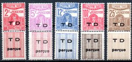 Tunisie: Yvert N° Taxe 54/56A*; Sauf Le 57 - Timbres-taxe