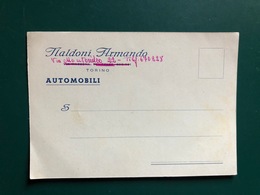 TORINO NALDONI ARMANDO AUTOMOBILI 1957 - Transport