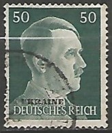 RUSSIE / OCCUPATION ALLEMANDE  /  UKRAINE N° 54 OBLITERE - 1941-43 Occupation: Germany