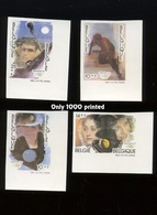 Belgium. OLYMPIC 1992  Imperforate Set Only 1000 Printed   Pol MARA Fine Artist Painter Tennis Carabine Athletisme - Summer 1992: Barcelona