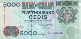 Ghana (BOG) 5000 Cedis 2000 UNC Cat No. P-34e / GH140e - Ghana