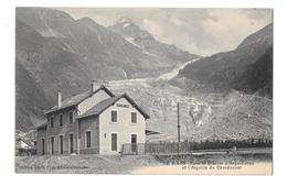 (26949-74) Gare Et Glacier D'Argentieres Et L'Aiguille De Chardonnet - Dingy-Saint-Clair