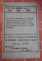 BUSTA VUOTA 13° BOLLINO TESSERA PCI - Membership Cards