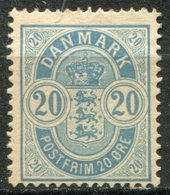 DANEMARK -  Y&T  N° 37 *...perf 14 X 13.5 - Unused Stamps
