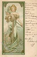 Mucha, Alfons Frau Jugendstil 1903 I-II Art Nouveau - Mucha, Alphonse