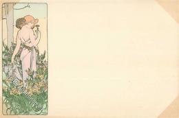 Mucha, Alfons Frau Jugendstil I-II Art Nouveau - Mucha, Alphonse