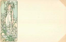 Mucha, Alfons Frau Jugendstil I-II Art Nouveau - Mucha, Alphonse