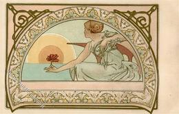 Mucha, Alfons Frau Jugendstil I-II Art Nouveau - Mucha, Alphonse