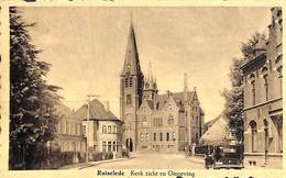 Ruiselede - Kerk Zicht En Omgeving (oldtimer, Uitg. Cyriel Hoste) (vaste Prijs) - Ruiselede