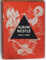 Album Nestlé 1935-1936 Avec 296 Images Sports Football Rugby Boxe Carpentier Cyclisme Tennis Borotra Explorations Contes - Albumes & Catálogos