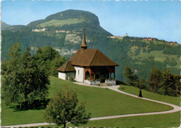 Morschach, Marienkapelle, Blick Gegen Seelisberg (3639) * 27. 7. 1966 - Morschach