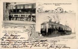 Berlin (1000) Schnellbahnwagen Allgemeine Elektrizitäts-Gesellschaft 1903 II (Ecken Abgestossen, Stauchung) - Otros & Sin Clasificación