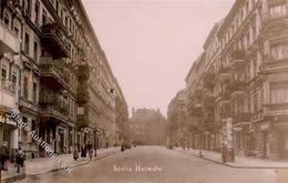 Berlin Kreuzberg (1000) Heimstr. Gasthaus Engelhardt Bekleidungshandlung Litfaßsäule Foto-Karte I-II - Otros & Sin Clasificación