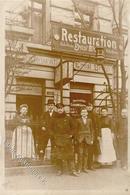 Berlin Kreuzberg (1000) Kreuzbergstr. 10 Gasthaus Bruhn, Ernst Foto-Karte 1911I-II - Otros & Sin Clasificación