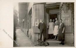 Berlin Lichtenberge (1000) Scheffelstr. 7 Wördenstr. 65 Gasthaus Böhme, Reinhold Foto-Karte I-II - Otros & Sin Clasificación