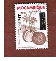 MOZAMBICO (MOZAMBIQUE)   - MI 1554 -  2000 COCONUT (OVERPRINTED)   -  USED - Mozambique