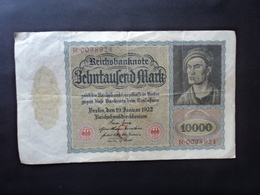 ALLEMAGNE : 10 000 MARK   19.1.1922    P 71    Presque TTB - 10000 Mark