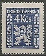 TCHECOSLOVAQUIE / DE SERVICE N° 13 NEUF Avec Charnière - Dienstmarken