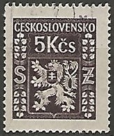 TCHECOSLOVAQUIE / DE SERVICE N° 14 OBLITERE - Official Stamps