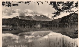 KLOPEINER-SEE MIT HOCHOBIR-REAL PHOTO-1953 - Klopeinersee-Orte