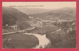 Trois-Ponts - Panorama Et Confluent De L'Amblève Et De La Salm ( Voir Verso ) - Trois-Ponts