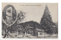 24748 - Gryon Chalet Et Monument Juste Olivier - Gryon