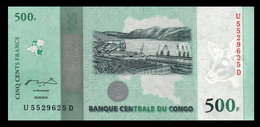 # # # Banknote Aus Kongo (Congo) 500 Francs 2010 Jubiläum UNC # # # - Demokratische Republik Kongo & Zaire