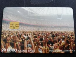 NETHERLANDS CHIPCARD € 20,00-,- ARENA CARD FOOTBAL/SOCCER  FESTIVAL    USED CARD  ** 1941** - Openbaar