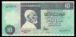 # # # Banknote Libyen (Libya) 10 Dinars (P-55, 1989) UNC # # # - Libië