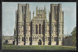 REPRODUCTION ANGLETERRE - Wells, The Cathedral West Front - Wells