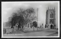 CARTE PHOTO ANGLETERRE - West Walton, The Church - Altri & Non Classificati