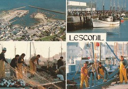 LESCONIL. - Multivues. CPM RARE - Lesconil