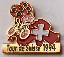 CYCLISME - VELO - CYCLISTE - BIKE - TOUR DE SUISSE 1994 - COCCINELLE - BICICLETA - FAHRRAD - SCHWEIZ - SVIZZERA -   (25) - Cycling