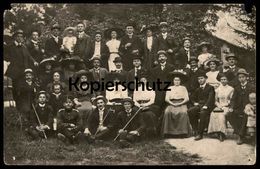 ALTE FOTO POSTKARTE FEST HILLSCHEID 1912 PERSONEN WESTERWALD Höhr-Grenzhausen Ansichtskarte AK Cpa Photo Postcard - Hoehr-Grenzhausen