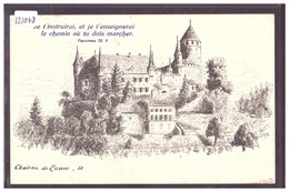 DISTRICT DE MOUDON - CHATEAU DE LUCENS - TB - Lucens