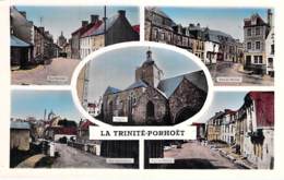 56 - LA TRINITE PORHOËT Jolie Multivues CPSM Village (685 Habitants ) Dentelée Colorisée Format CPA - Morbihan BRETAGNE - Autres & Non Classés