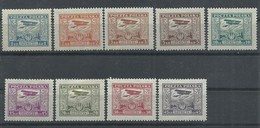 POLONIA  YVERT  AEREO  1/9   MH  * - Unused Stamps