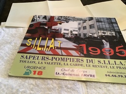 Calendrier Sapeurs-pompiers Toulon La Valette Lagarde Le Revêt Est Le Pradet Secteur D’intervention De L’agglomération T - Grand Format : 1961-70