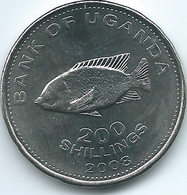 Uganda - 2008 - 200 Shillings - KM68a - Magnetic - Oeganda