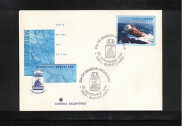 Argentina 1996 Argentinian Antarctica Ship Irizar Interesting Cover - Poolshepen & Ijsbrekers