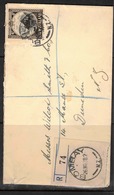 NZ 1935 4d Rate On Cover SG U #BIR175 - Brieven En Documenten