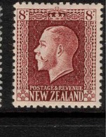 NZ 1915 8d Red-Brown KGV SG 428 HM ZZ73 - Neufs