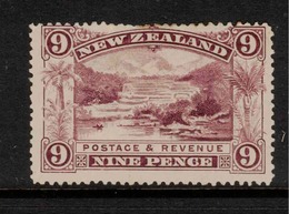 NZ 1898 9d Pink Terraces SG 256 HM ZZ108 - Neufs