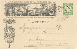 Delcampe - Germany - PP - X German Gymnastics Festival At Nurnberg 1903 - The Nurnberg Sniper Guards - Bogenschiessen