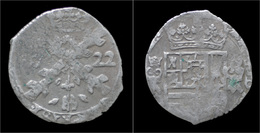 Southern Netherlands Franche Comte Philip IV 1/32 Patagon 1622 Dôle Mint - Other & Unclassified