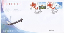 China 2008 PFN.TW-2 Cross-Straits Direct Links In Transportation And Post Commemorative Covers(Hologram) - Covers