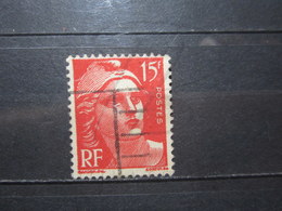 VEND BEAU TIMBRE FRANCE N° 813 , CHEVEUX EFFACES A DROITE !!! (a) - Used Stamps