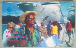 BVI Chip Cardn US$10, Cruise Ship - Maagdeneilanden